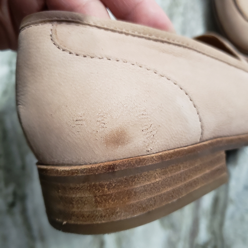 Franco Sarto | Genuine Leather Flats Loafers 7.5 - Picture 14 of 16